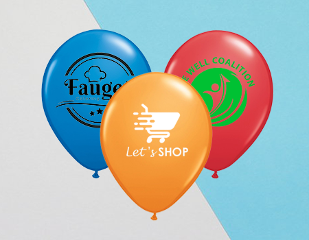 balloon printing for businesses to promote brand awarness