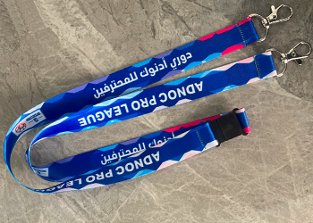 lanyard printing with multi color and edge to edge sublimation printing service