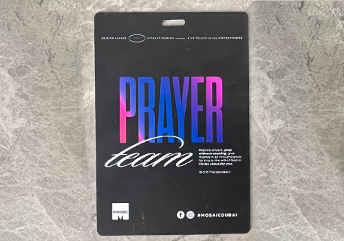 pvc badge for event suppliers in dubai