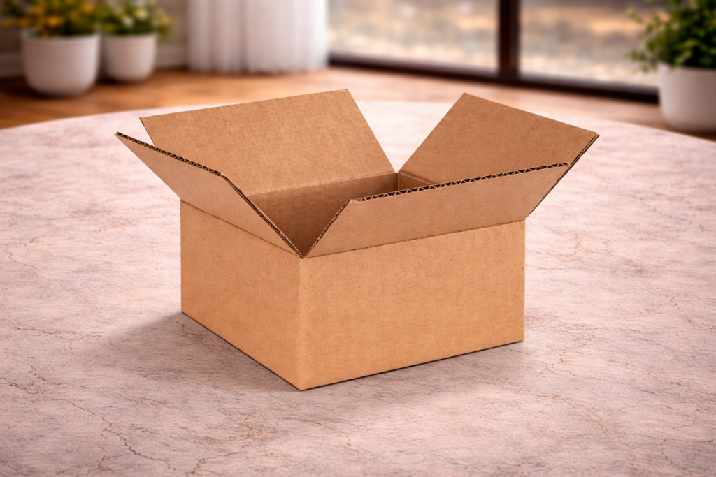 Corrugated dates box Cardboard