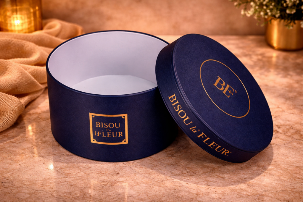 Event promotional round box