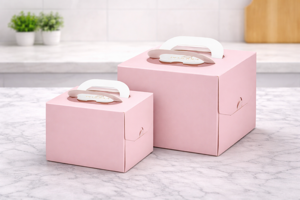 Handle Cake Gift Box suppliers